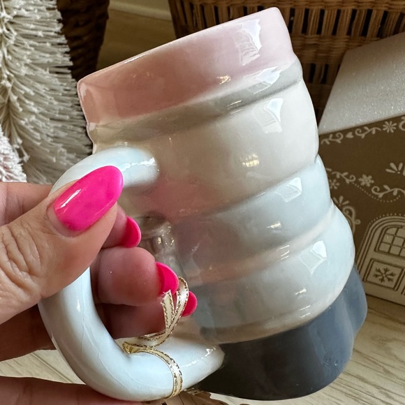 Holly & Joy Christmas Holiday pastel Nutcracker mug - Picture 7 of 8